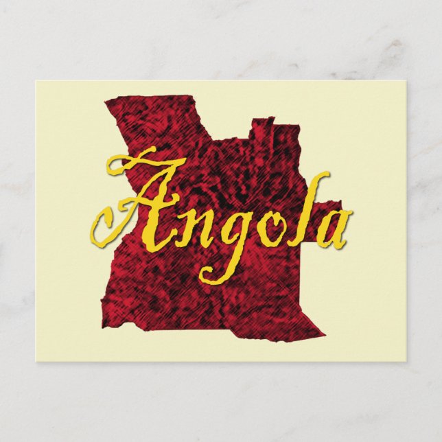 Cartes Pour Fêtes Annuelles Angola (Devant)