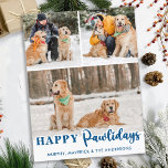 Cartes Pour Fêtes Annuelles Animaux de compagnie Photo adorable Chien Bleu Qua<br><div class="desc">2020 L'année où j'ai été promu pour rester à la maison maman chien! Ajoutez un peu d'humour mignon et envoyez des voeux de vacances et des voeux de Noël avec cette adorable et drôle '' - Carte de Noël maman chien. Personnalisez avec vos photos et noms préférés. Cette carte de...</div>