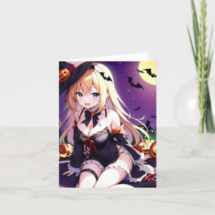 Cartes Pour Fêtes Annuelles Anime Halloween AA