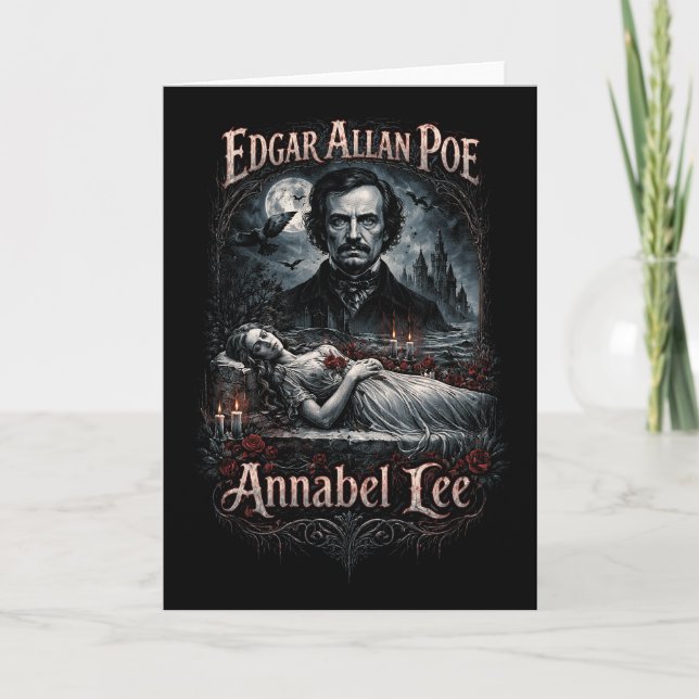 Cartes Pour Fêtes Annuelles Annabel Lee (Devant)
