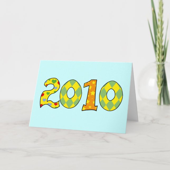 Cartes Pour Fêtes Annuelles Année 2010 (Devant)