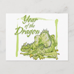 Cartes Pour Fêtes Annuelles Année du dragon