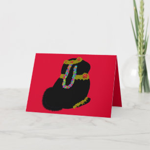 Cartes Pour Fêtes Annuelles Année du Lapin Nouvel An lunaire chinois paillette