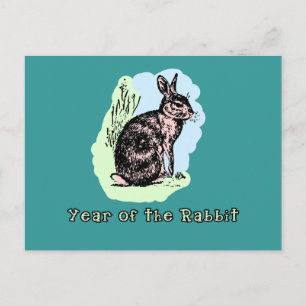 Cartes Pour Fêtes Annuelles Année du lapin Pastel Tshirt, Mug, Carte, Cadeau