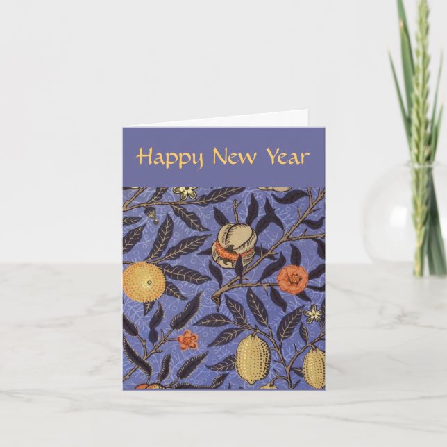 Cartes Pour Fêtes Annuelles Année juive heureuse de grenade nouvelle (Devant)