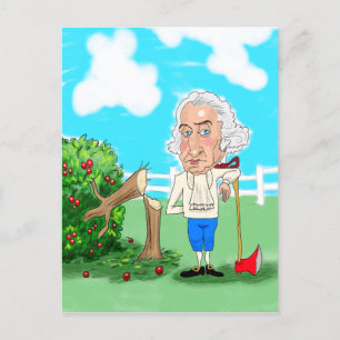 Cartes Pour Fêtes Annuelles Anniversaire de Washington