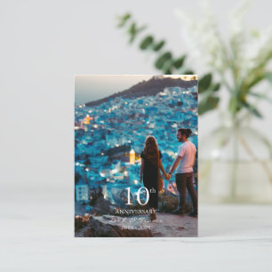 Cartes Pour Fêtes Annuelles Anniversaire personnalisé photo mariage chic polic