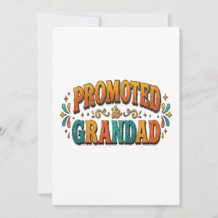 Cartes Pour Fêtes Annuelles Annonce de Grand-père