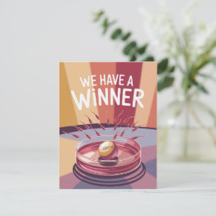 Cartes Pour Fêtes Annuelles Annonce de grossesse drôle gagnante