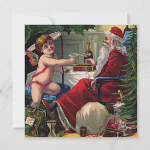 Cartes Pour Fêtes Annuelles Annonce de Joyeux Noël et Bonne Année