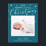 Cartes Pour Fêtes Annuelles Annonce de naissance Noël Photo Écriture Mignonne<br><div class="desc">Annonce de naissance carte de Noël photo calligraphie flocons de neige adorables. Facile à personnaliser avec vos détails. N'hésitez pas à me contacter via le chat si vous avez des questions sur l'œuvre d'art ou si vous avez besoin d'une personnalisation. REMARQUE IMPORTANTE : Pour obtenir de l'aide sur les commandes,...</div>