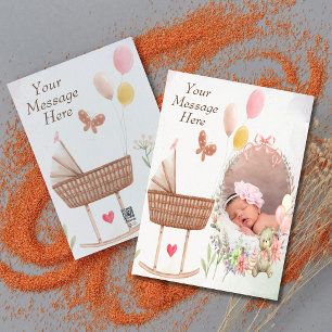 Cartes Pour Fêtes Annuelles Annonce personnalisée pour la rencontre de notre n