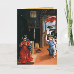 Cartes Pour Fêtes Annuelles ANNONCE RECANATI par Lorenzo Lotto