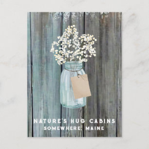 Cartes Pour Fêtes Annuelles *~* Ans en détresse AP49 QR Mason Jar