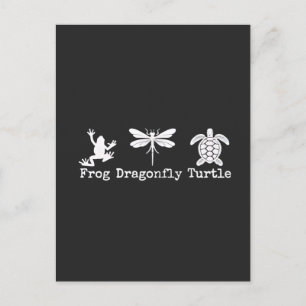 Cartes Pour Fêtes Annuelles Anti-Trump FDT Anti-Maga Frog Turtle