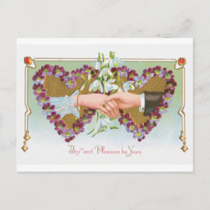 Cartes Pour Fêtes Annuelles Antique Valentine