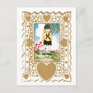 Cartes Pour Fêtes Annuelles Antique Valentine