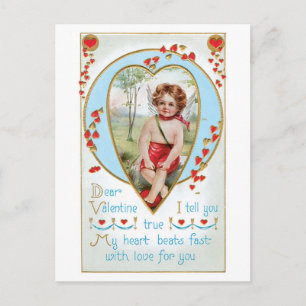 Cartes Pour Fêtes Annuelles Antique Valentine