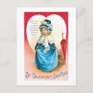 Cartes Pour Fêtes Annuelles Antique Valentine
