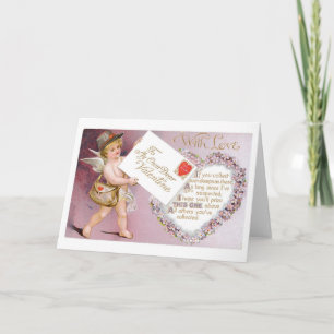 Cartes Pour Fêtes Annuelles Antique Valentine
