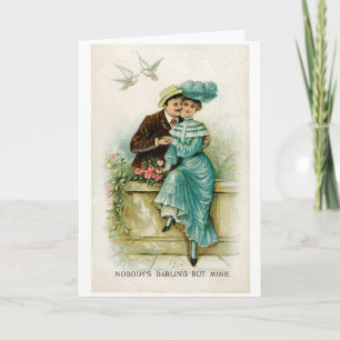 Cartes Pour Fêtes Annuelles Antique Valentine