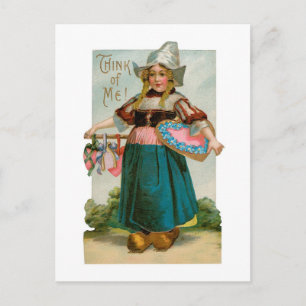 Cartes Pour Fêtes Annuelles Antique Valentine