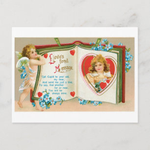 Cartes Pour Fêtes Annuelles Antique Valentine