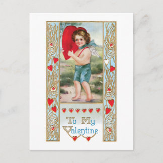 Cartes Pour Fêtes Annuelles Antique Valentine