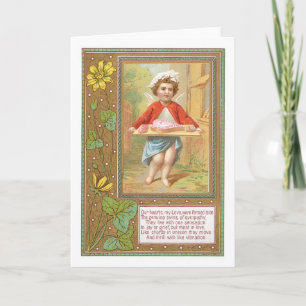 Cartes Pour Fêtes Annuelles Antique Valentine