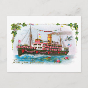 Cartes Pour Fêtes Annuelles Antique Valentine