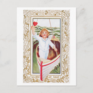 Cartes Pour Fêtes Annuelles Antique Valentine