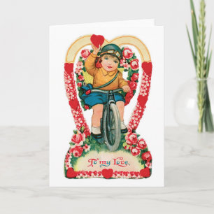Cartes Pour Fêtes Annuelles Antique Valentine