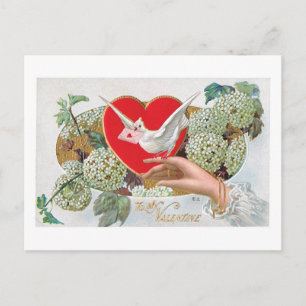 Cartes Pour Fêtes Annuelles Antique Valentine
