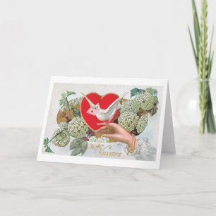 Cartes Pour Fêtes Annuelles Antique Valentine