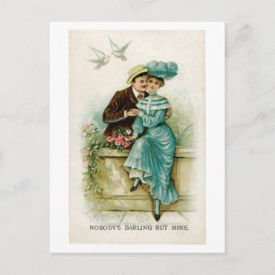 Cartes Pour Fêtes Annuelles Antique Valentine
