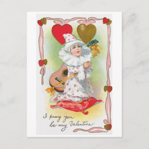 Cartes Pour Fêtes Annuelles Antique Valentine