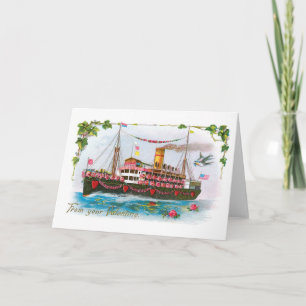 Cartes Pour Fêtes Annuelles Antique Valentine