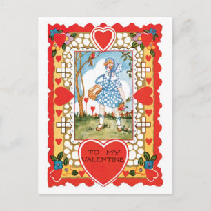 Cartes Pour Fêtes Annuelles Antique Valentine