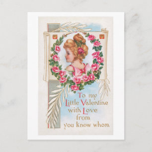 Cartes Pour Fêtes Annuelles Antique Valentine