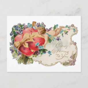 Cartes Pour Fêtes Annuelles Antique Valentine
