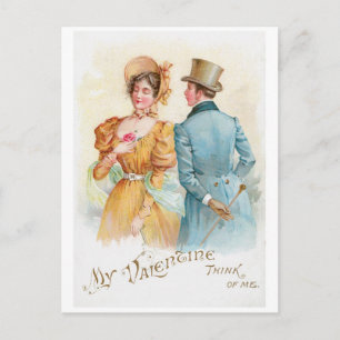 Cartes Pour Fêtes Annuelles Antique Valentine