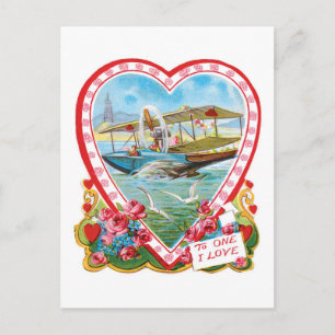 Cartes Pour Fêtes Annuelles Antique Valentine