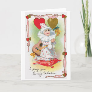 Cartes Pour Fêtes Annuelles Antique Valentine