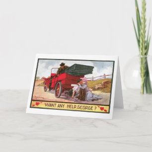 Cartes Pour Fêtes Annuelles Antique Valentine