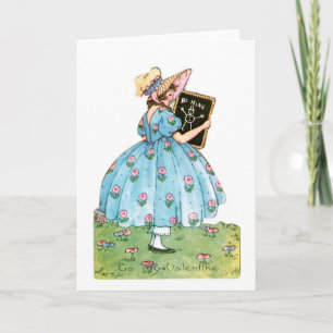 Cartes Pour Fêtes Annuelles Antique Valentine