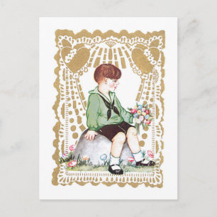 Cartes Pour Fêtes Annuelles Antique Valentine