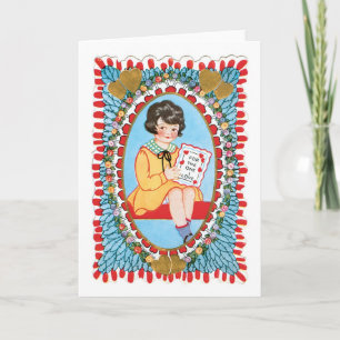Cartes Pour Fêtes Annuelles Antique Valentine