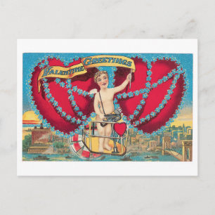 Cartes Pour Fêtes Annuelles Antique Valentine