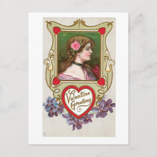 Cartes Pour Fêtes Annuelles Antique Valentine