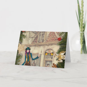 Cartes Pour Fêtes Annuelles Anton Pieck salue Noël